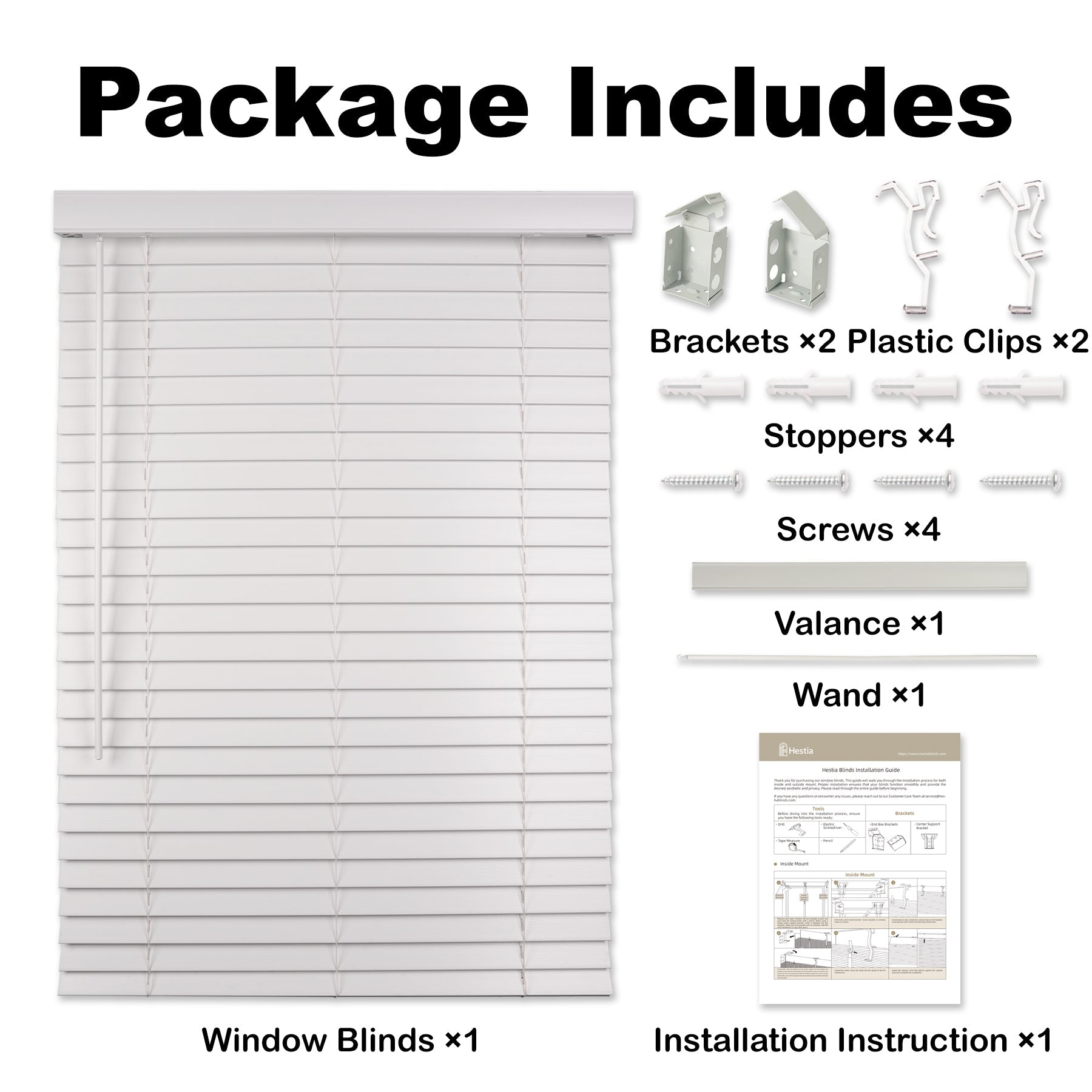 Room Darkening Waterproof Kitchen Faux Wood Blinds