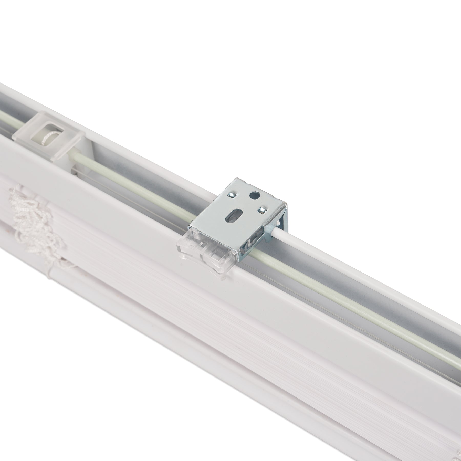 No-Drill Cordless 1-Inch PVC Mini Blinds
