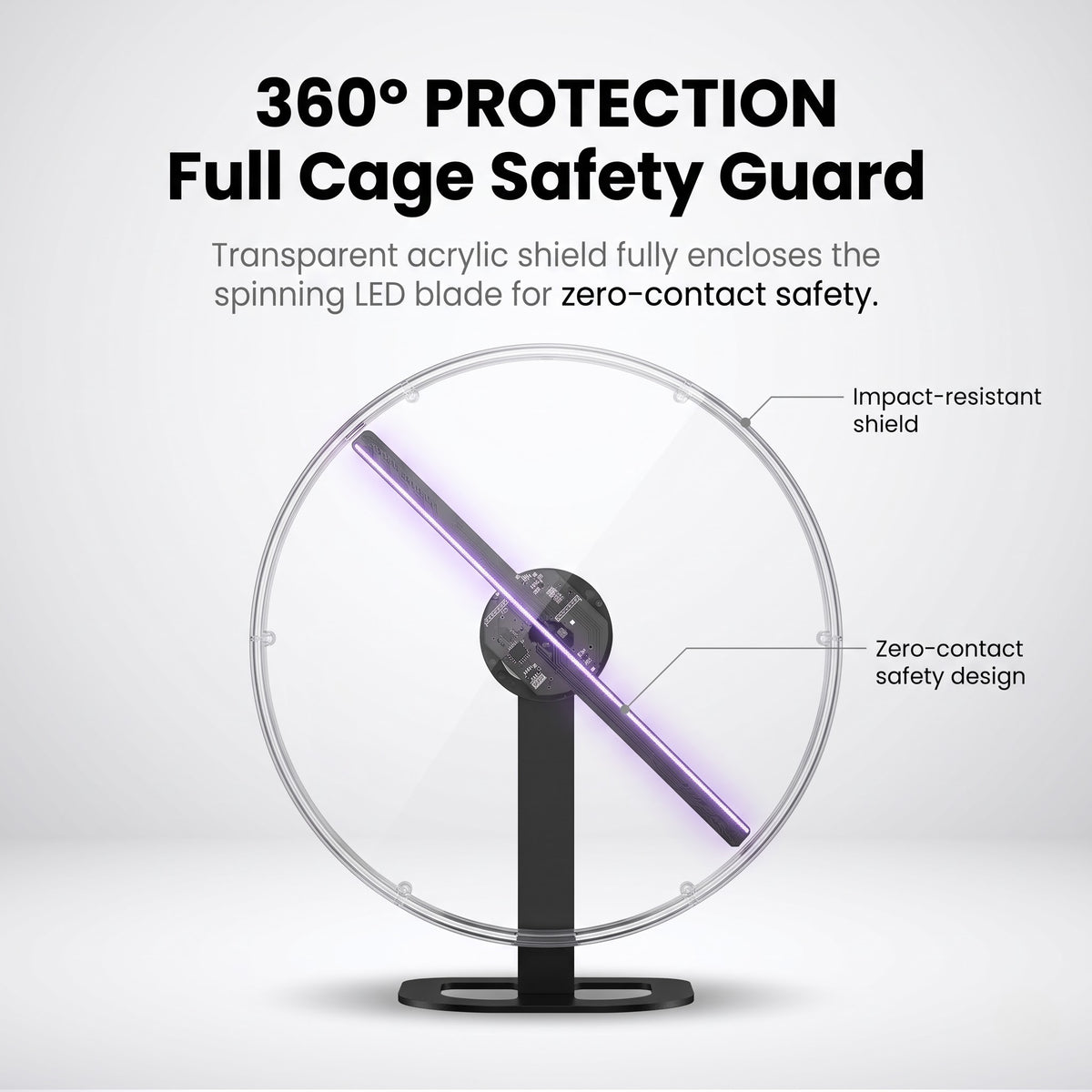 Holo-Vision   3D   Display:   High-Resolution   Holographic   Advertising   Solution   42cm-   16.5   inch