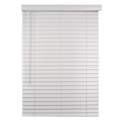 Room Darkening Waterproof Kitchen Faux Wood Blinds