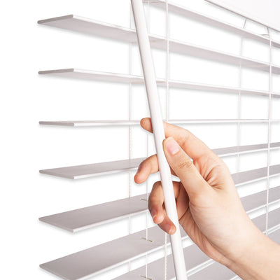 Room Darkening Waterproof Kitchen Faux Wood Blinds
