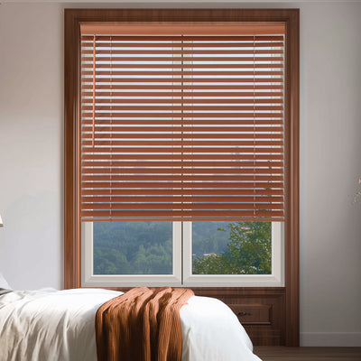 Room Darkening Natural Eco-Friendly Wood Blinds