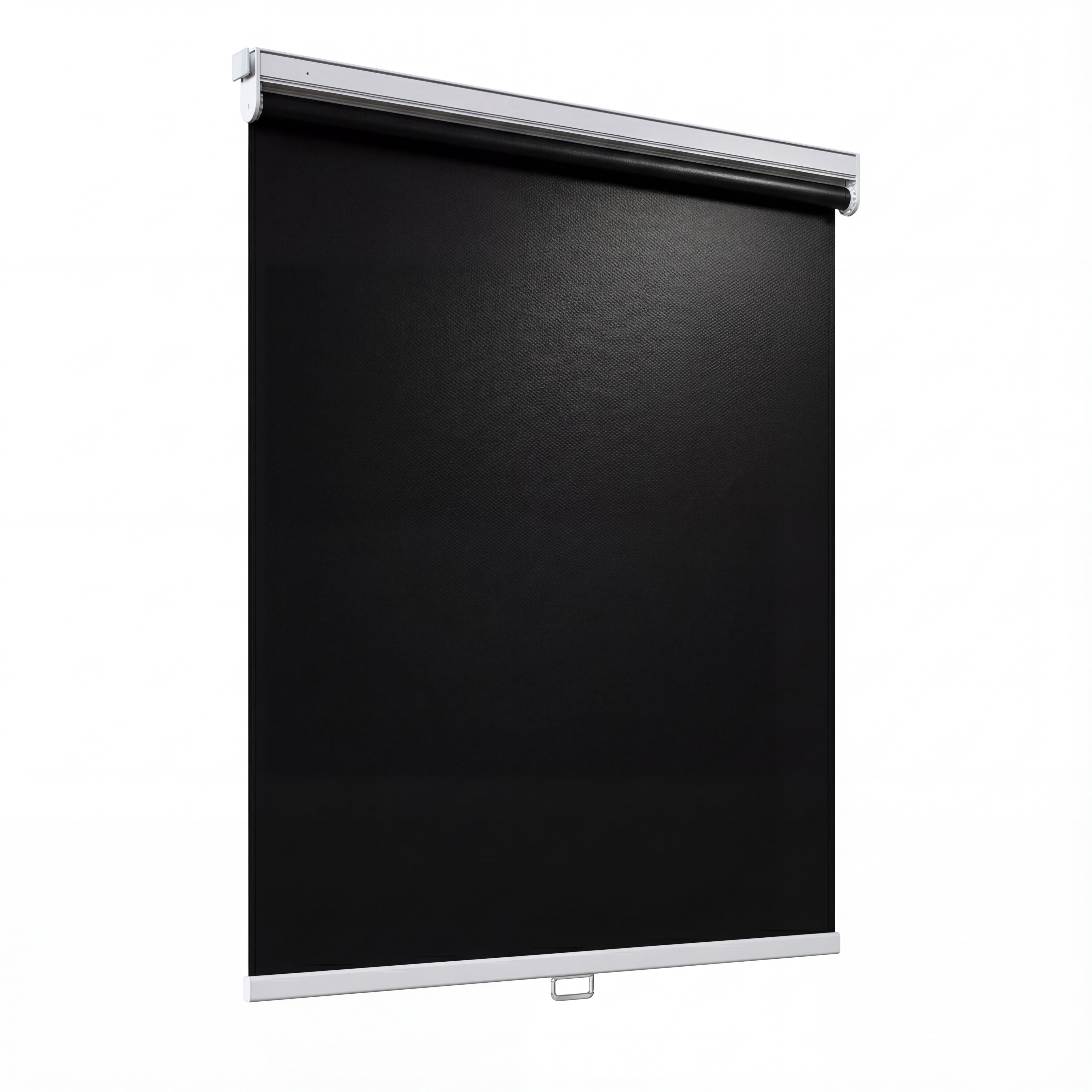 No-Drill Blackout Roller Shades with Fabric Valance