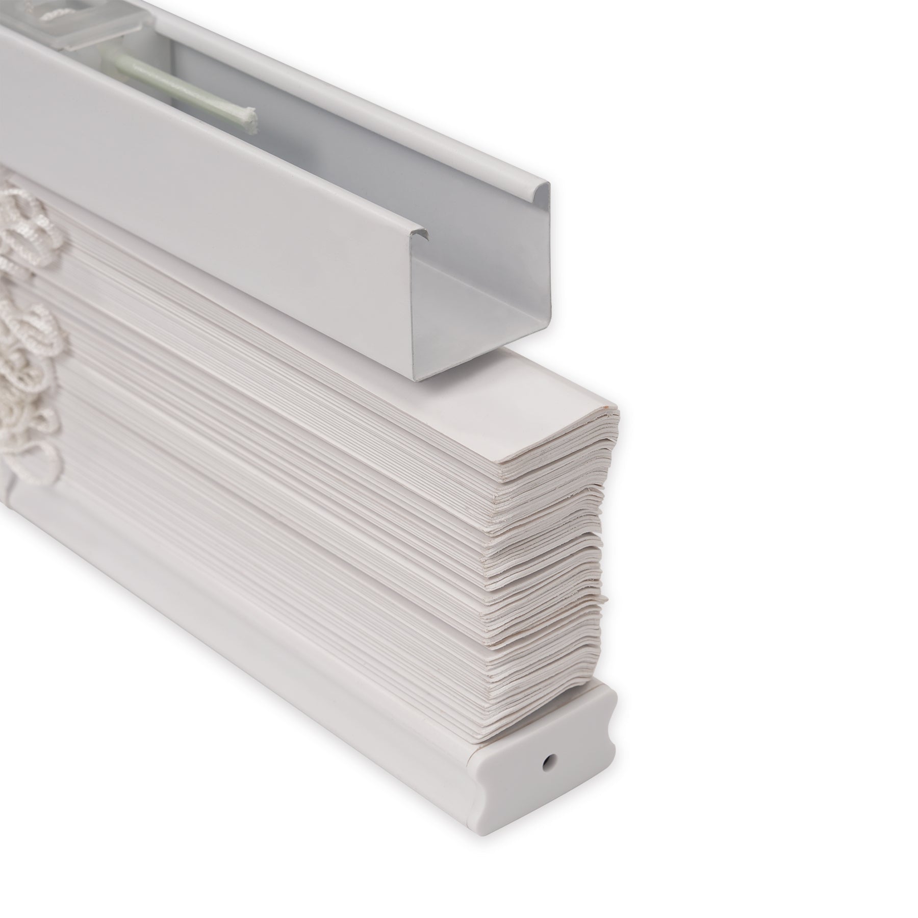 No-Drill Cordless 1-Inch PVC Mini Blinds