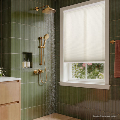 No Drill Waterproof Honeysilk™ Cellular Shades