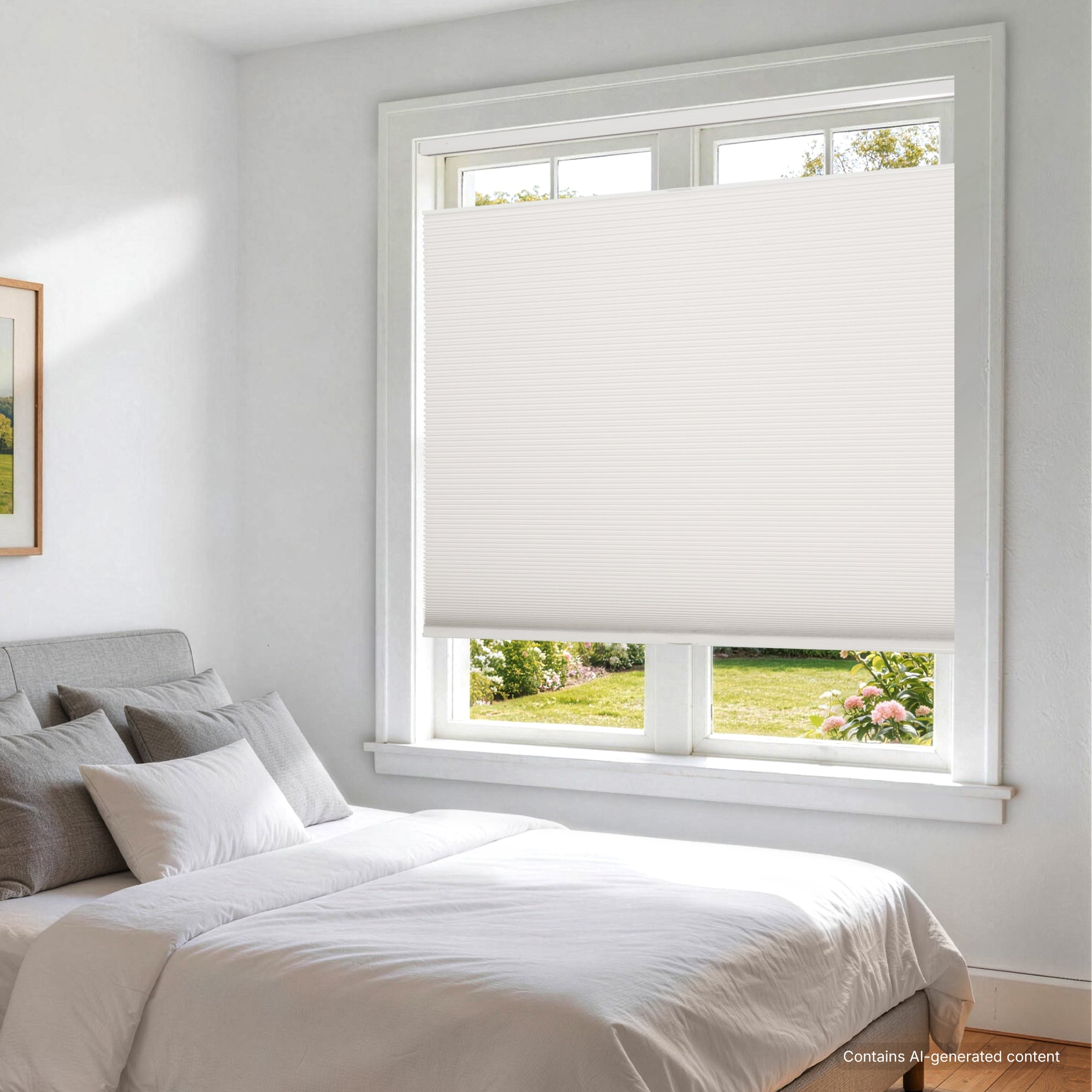 No Drill Waterproof Honeysilk™ Top Down Bottom Up Shades
