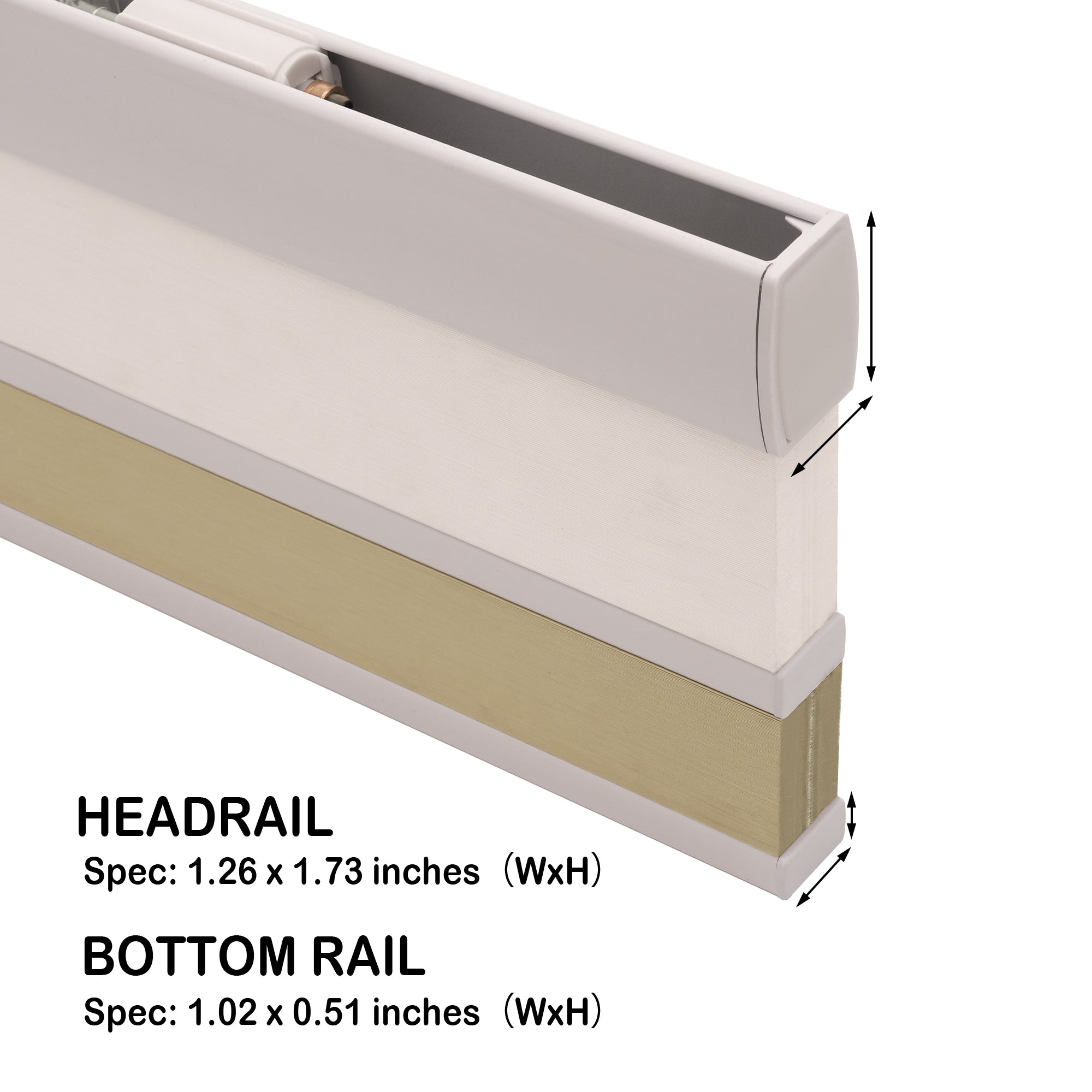 No Drill Honeysilk™ Day and Night Cellular Shades