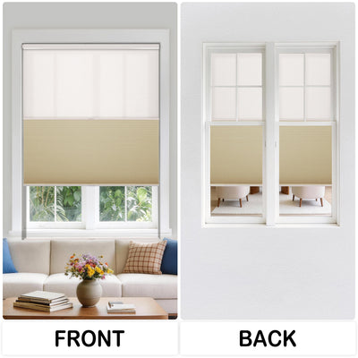 No Drill Honeysilk™ Day and Night Cellular Shades