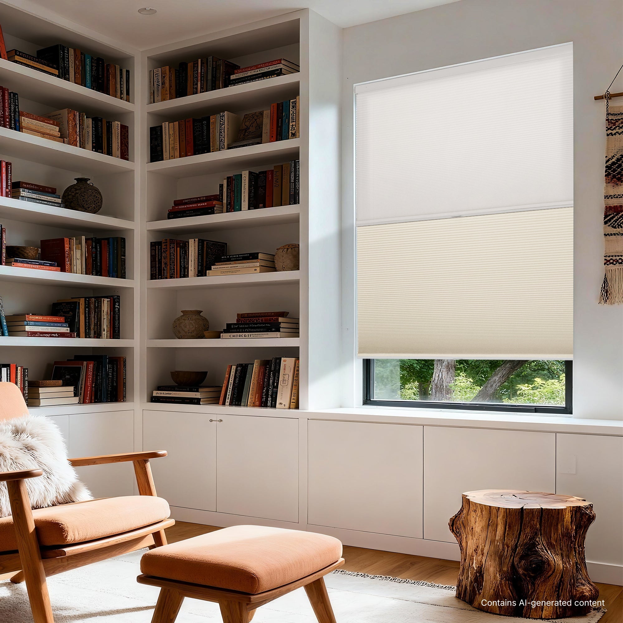 No Drill Honeysilk™ Day and Night Cellular Shades
