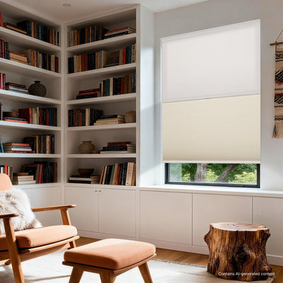 No Drill Honeysilk™ Day and Night Cellular Shades