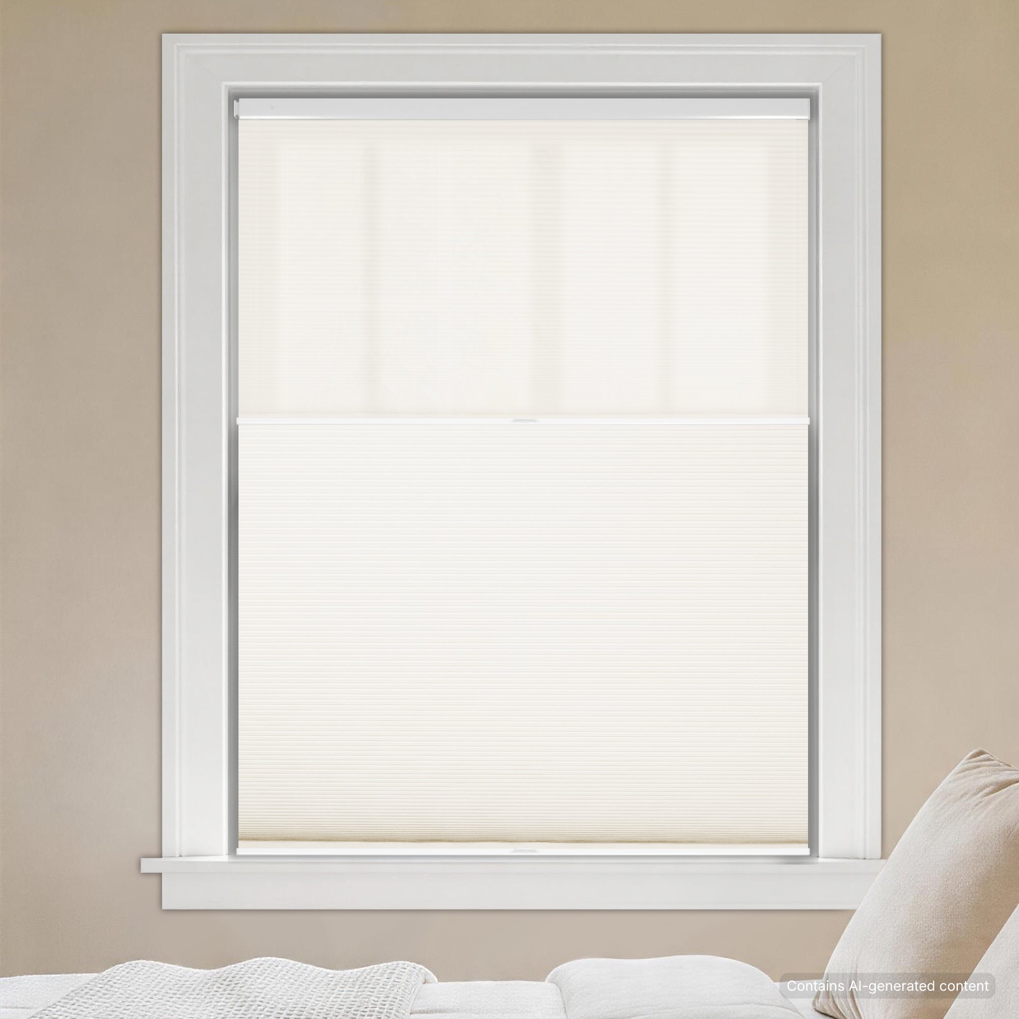 No Drill Honeysilk™ Day and Night Cellular Shades