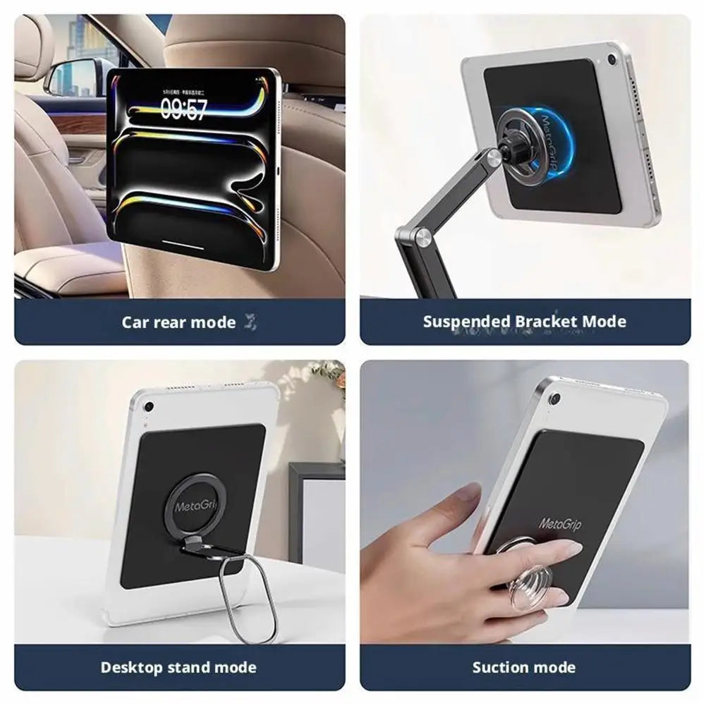 Universal Magnetic Adhesive Stand Plate For IPad/Tablet Hands-Free Holder With Strong Sticky For Reading Watching Drawing New