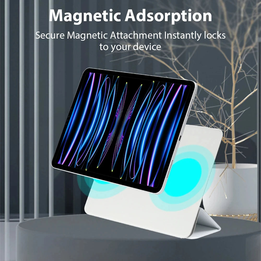 Magnetic Protection Case For iPad Pro11 12.9 3th 4Gen 5th 6th 10th 10.9in 2022 2025 Air6 7 air5 air4 A16 11 inch  case accessory