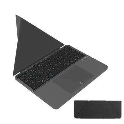 Astra Tech™- Premium Aluminum Alloy Wireless Foldable Bluetooth Keyboard with Touchpad