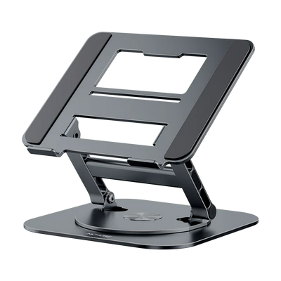 Laptop Stand 360° Rotatable Notebook Holder Liftable Desk Riser Stand Aluminum Alloy Stand Compatible With 9.7-17.3 Inch Laptops
