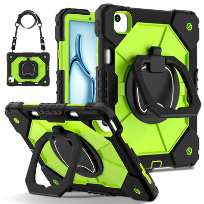 Armor Stand Shockproof Tablet Case For iPad Air 5 Air 6 A16 11th M3 Pro 11 12.9 13 10 Gen 10.5 10.2 9th 8th 6th 5th 9.7 Mini 7 6