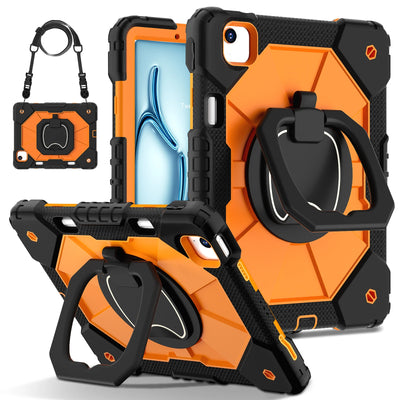 Armor Stand Shockproof Tablet Case For iPad Air 5 Air 6 A16 11th M3 Pro 11 12.9 13 10 Gen 10.5 10.2 9th 8th 6th 5th 9.7 Mini 7 6