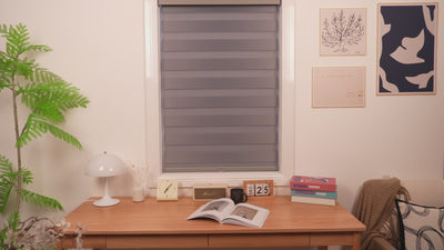 Room Darkening Privacy Protection Zebra Shades